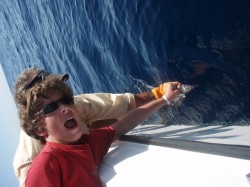 13yr old Dylans marlin release